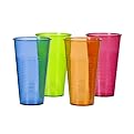 Plastic Tall Tumbler Set of 8 - Assorted