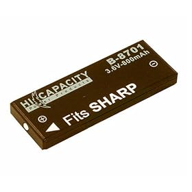 Click here to buy Hi-Capacity MiniDisc battery for: Sharp MD-MSH(S)2 by Battery-Biz.