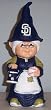 San Diego Padres MLB Female Garden Gnome