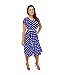 DBG Women's Short Sleeves Scoop Neck Polyester Dress