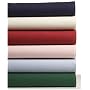 Pike Street 135-Gram Solid Flannel Queen Sheet Set, Ivory