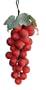 Bethlehem Lighting Giant PVC Single Grape Cluster with Mini Lights, Red