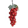 Bethlehem Lighting Giant PVC Single Grape Cluster with Mini Lights, Red