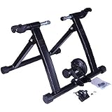 Soozier Magnetic Resistance Cycling Indoor Bike Trainer Stand - Black