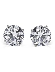 3/4 ct Diamond stud Earring 14k gold