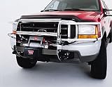 Warn 33086 Trans4mer Grille Guard - Black