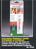 Four Paws Pet Dental Finger Toothbrush and Toothpaste