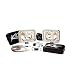 KC HiLiTES 243 6x9 - Black 100w Driving Beam Off Road Light System (Pair)