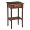Knob Hill Telephone Table with Drawer - Antique Cherry Finish