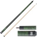 Minnesota Fats Professional Stained Maple Cue with Irish Linen Wrap and Implex Joint