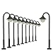 LYM25 10pcs Model Railway Train Lamp Post Street Lights N TT Scale LEDs NEW