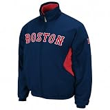 Boston Red Sox Authentic Collection Navy Therma Base Triple Peak Premier Jacket