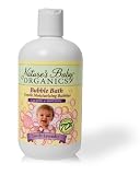 Nature's Baby Organics Bubble Bath, Lovely Lavender, 12-Ounce Bottles (Pack of 2)