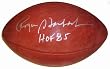 Roger Staubach Signed NFL Football w/HOF