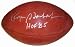 Roger Staubach Signed NFL Football w/HOF