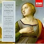 Click here to buy Bach: Magnificat - Vivaldi: Gloria Hendricks, Murray, Rigby, Heilmann, Hynninen, Marriner by  Johann Sebastian Bach, Antonio Vivaldi, Neville Marriner, Barbara Hendricks, and Ann Murray .