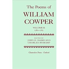 The Poems of William Cowper: Volume II: 1782-1785: 1782-1785 Vol 2 (Oxford English Texts)
