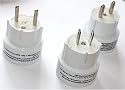 Reisesteckerset 3 tlg. Adapter Südeuropa Amerika Commonwealth