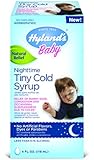 Hyland's Baby Nighttime Cold Syrup, Natural Relief of Runny Nose, Congestion, and Sleeplessness, 4 Ounce
