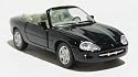 Jaguar XK8 Convertible in Black Scale 1:43