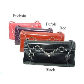 XOXO Cassie Patent Leather Handbag
