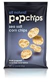Popchips Sea Salt, Corn Chips, 3.25-Ounce Bags (Pack of 12)
