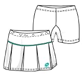 Lotto Rock Diva mit Hose, Damen, white/menthol - Lotto