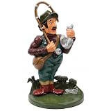 Cast Iron Door Stop - Fisherman - 12