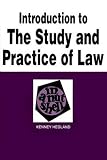 Introduction to the Study and Practice of Law in a Nutshell