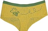 Peanuts - Woodstock Flying Yellow Waffle Knit panties for women