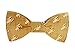 Hello Tie Men's Wooden Bowtie- Original Wood Color Bow Tie