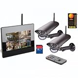LOREX LW2702 7- Inch LCD Quad Digital Wireless Surveillance System