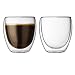 Bodum Pavina 9-Ounce Double-Wall Thermo Glasses (Tumbler), Set of 2