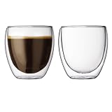 Bodum Pavina 8.5-Ounce Double-Wall Thermo Tumber DOF Glass, Set of 2 by 