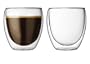 Bodum Pavina 8.5-Ounce Double-Wall Thermo Tumber/DOF Glass, Set of 2
