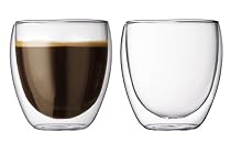 Bodum Pavina 9-Ounce Double-Wall Thermo Glasses (Tumbler), Set of 2