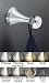 Kohler Polished Nickel Finial Traditional Robe Hook