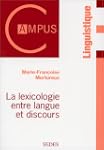 Lexicologie entre langue et discours