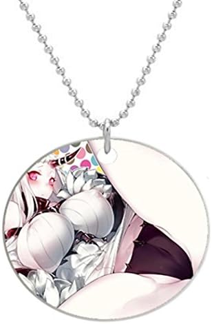Kantai Collection Kancolle Seaport Hime Custom Design Personalized Round Dog Tag Pet ID Tag Cat Tag Necklace Pendant