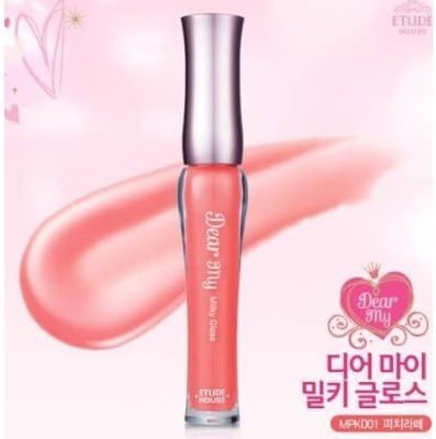 Etude Houes Dear My Milky Lip Gloss - #MPK001 Peach Latte