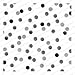 Confetti Dot Cover-a-Card Unmounted Cling Rubber Stamp (CC281)