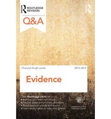 Q&A Evidence 2013-2014 (Questions and Answers) (Paperback) - Common