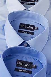 3 Pack 2" Longer Easycare Classic Collar Shirts