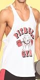Pitbull Gym Barbells Stringer Tank Top