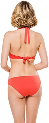 Tommy Bahama Women's Underwire Halter Bra Bikini Top Hot Spice 36DD
