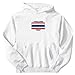 SWEATSHIRT WHITE ELEGANT FLAG \