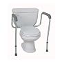 Medline Toilet Safety Rails - White