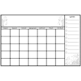 RoomMates RMK2477SLM Scroll Dry Erase Calendar Peel and Stick Wall Decals, 1-Pack