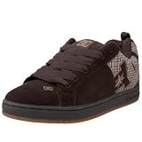 DC Men's Court Graffik SE Skate Shoe, Dk Choc/Lt Brown,3 M