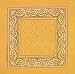 Yellow Gold Paisley Bandana